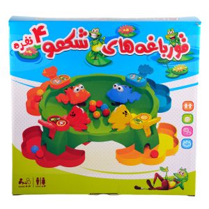 بازی فکری سرعتی مدل قورباغه شکمو 4 نفره