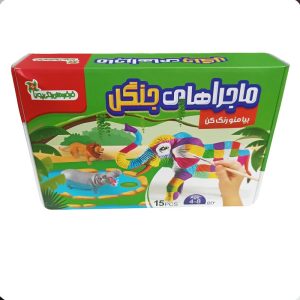 بازی آموزشی رنگ‌آمیزی مدل جنگل