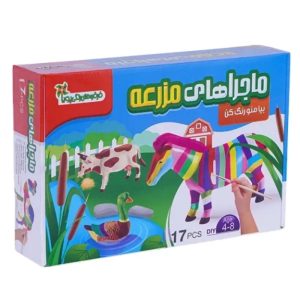 بازی آموزشی رنگ‌آمیزی مدل مزرعه